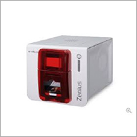 Evolis Zenius ID Card Printer - PVC Material, Customize Dimensions | Automatic Monochrome and Colour