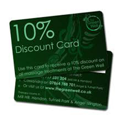 Discount Card - Plastic Material | Green Color, 10% Discount on Select Products and Services