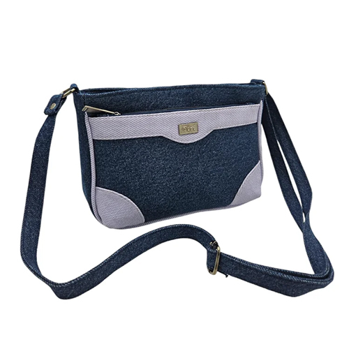 9X6 Inch Jeans Sling Bag - Color: Available In 6 Colors