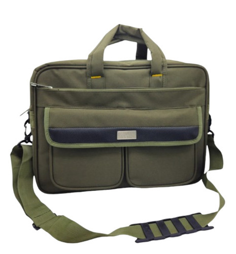 Office Plain Laptop Bags - Matty Material, 16x11 Inches, Green Color | Attractive Design, Moisture P