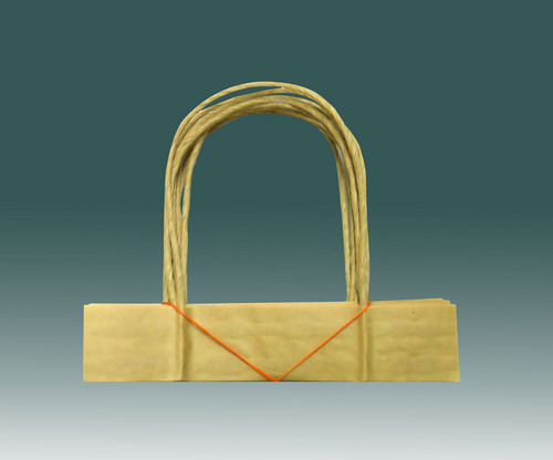 Brown Twisted Paper Rope Handle 