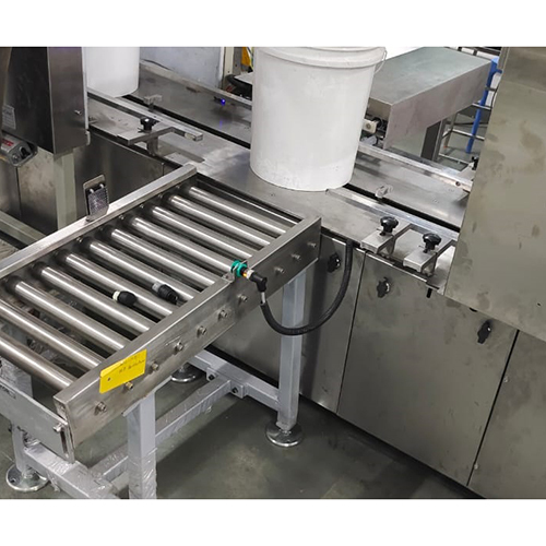 Gravity Roller Conveyor - Stainless Steel, Flat Belt Design | Heat Resistant, 1-Year Warranty, Easy 