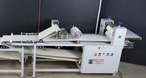 Papad Machine - 8x2x3 Ft, 1.5 HP, White | High Efficiency, Low Noise, Eco-Friendly, Compact Structur