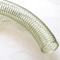 PVC Thunder Spring Hose - Transparent PVC Material, Smooth Inner and Outer Wall, -200C to +700C Temp
