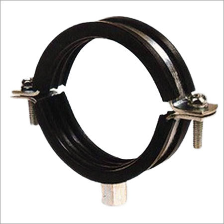 Rubber Clamp - Rubber Material, Length 2.54 - 254 mm, Black Color | Rust Proof, Easy to Install, Stu