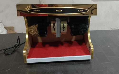 Shoe Shine Machine - Color: Golden