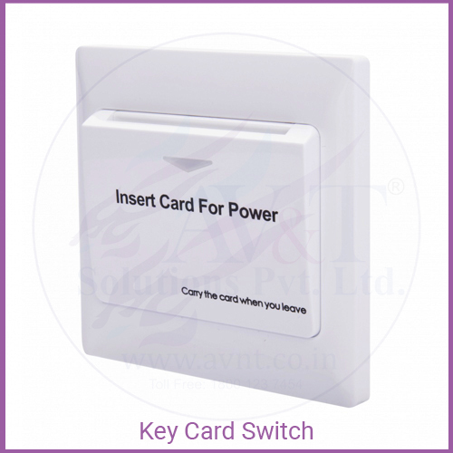 Brown Key Card Switch For Hotel Room