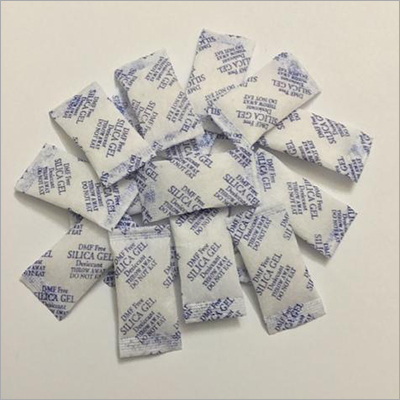 White Silica Gel Pouch - Physical Form: Solid