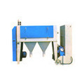 White And Sky Blue Electric Powered Horizontal Scourer Machine