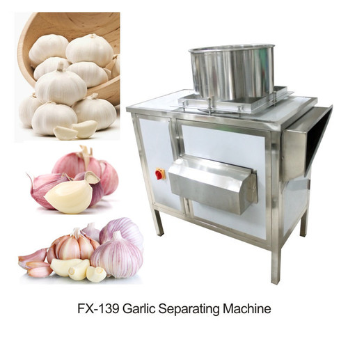 Fx-139 Garlic Breaking Machine Garlic Cloves Bulk  Separating Machine Capacity: 100-500 Kg/Hr