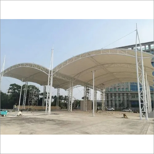 Marriage Hall Tensile Structure - Color: White