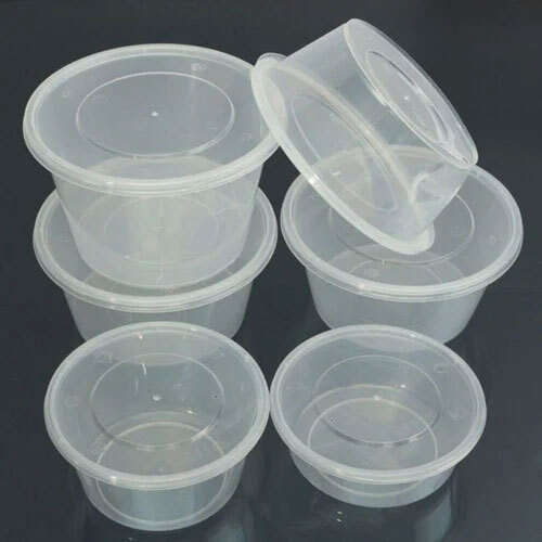Plastic Round Container - Capacity: 50 Milliliter (Ml)