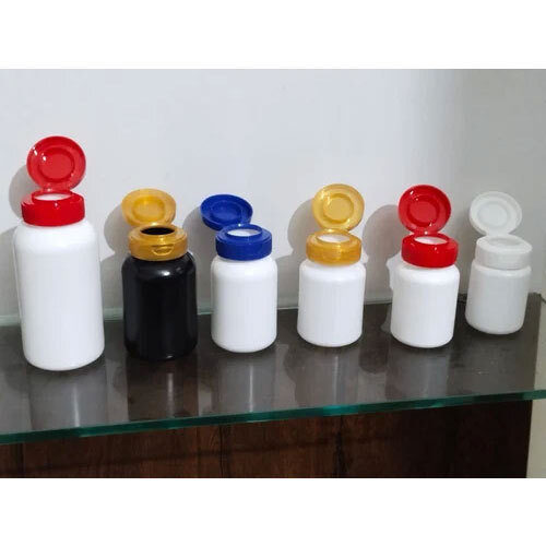Plastic Containers For Ointment - Color: White