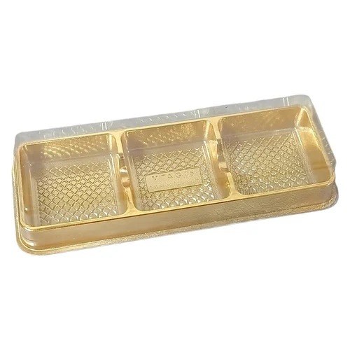 Transparent Pvc Sweet Tray - Load Capacity: 250 Gram (G)