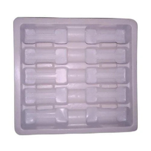 Vial Packaging Tray - Color: Transparent