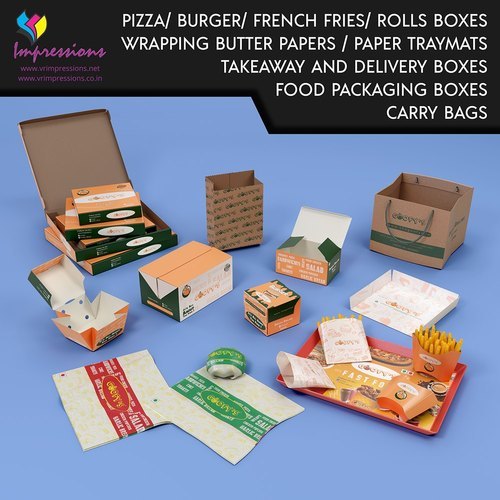 Food Packaging Boxes - Shape: Rectangular