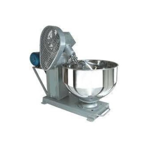 Dough Kneading Machine - Stainless Steel, 50x60x80 cm, 25 kg Capacity | 1 HP Power, Variable Speed, 