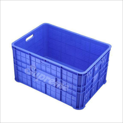66 Ltr Plastic Crates - Color: Blue