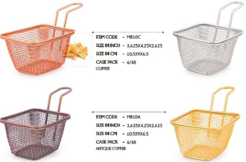 Mini Serving Basket Rectangle - St