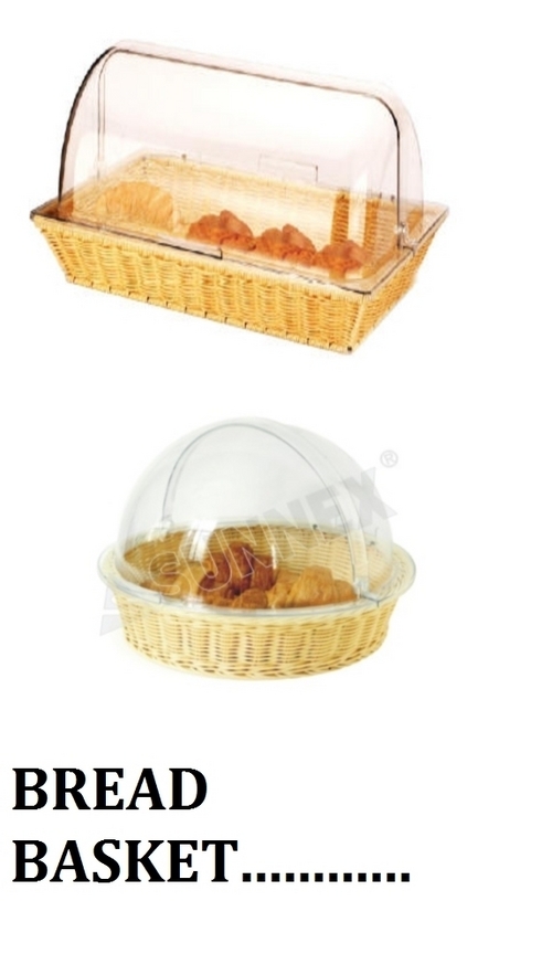 Bread Basket - Wood, 9.5 Inch, Brown | Durable, Rugged Design, Alluring Look, Excellent Finish