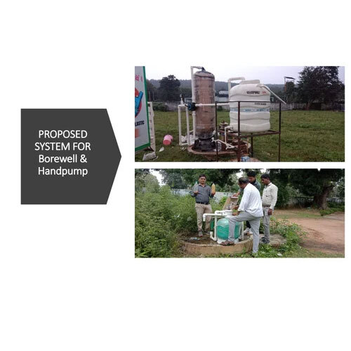 Handpump Attachable Iron Removal Plant - Automatic Grade: Semi Automatic