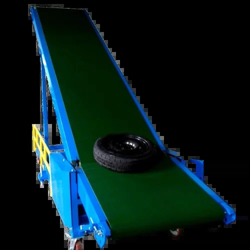 Truck Loading Conveyor - Color: Green And Blue