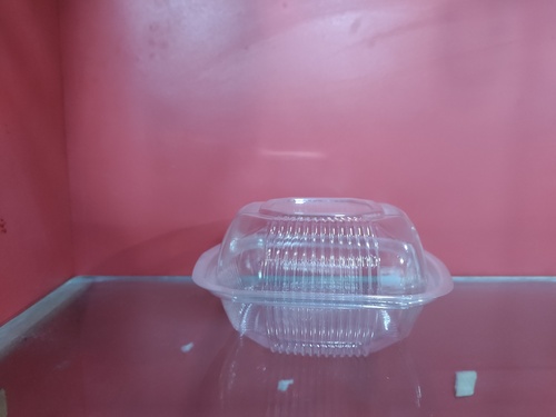 BURGER AND SANDWITCH BOXES - 250 Gram Transparent Reusable Plastic, Customized Rectangular Design fo