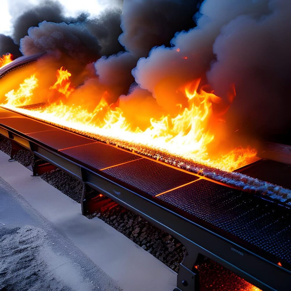 Fire Resistant Rubber Conveyor Belts - Thickness: 0.5 Mm To 25 Mm Millimeter (Mm)