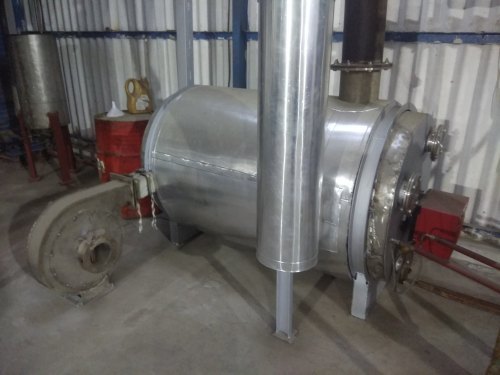 Diesel Fired Hot Air Generator - Steel Structure, 1.5m x 1m x 1m Size, 100,000 BTU/hr Heating Capaci