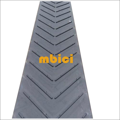 Chevron Resistant Conveyor Belt - 200 mm - 2000 mm | Black, High Tensile Strength, Low Elongation, A