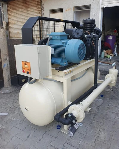 20 Hp High Pressure Air Compressor - Material: Mild Steel