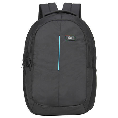 Pu Black Polyester Travel Laptop Backpacks