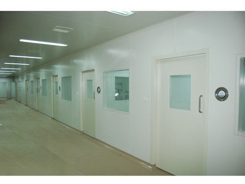 Clean Room Door - High-Quality Steel, Standard Size, Contamination Control Features
