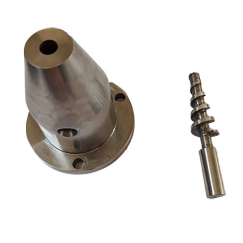 CNC Turned Component - Stainless Steel, Bullet-Shaped Design , Precision CNC Machining for Industria