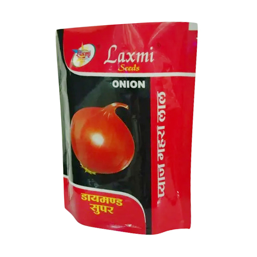 Standy Onion Seeds Pouch - PP Material, Multiple Sizes Available, Soft Texture, Various Colors, 3-Si