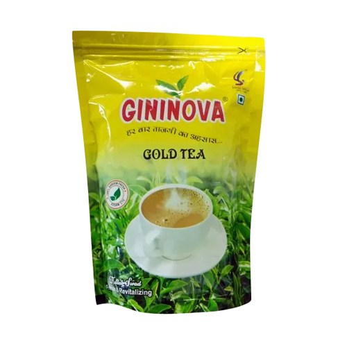 BOPP Tea Packaging Pouch - Soft PP Material, Multiple Sizes Available , 3-Side Seal Design, Various 