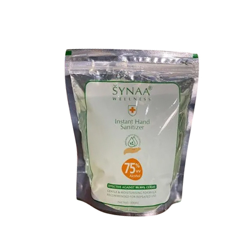 Sanitizer Packaging Stand UP Zipper Pouch - PVC Material, Multiple Sizes Available, Various Colors |