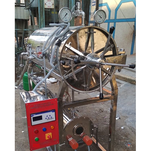 Triple Wall Horizontal Autoclave Application: Industrial