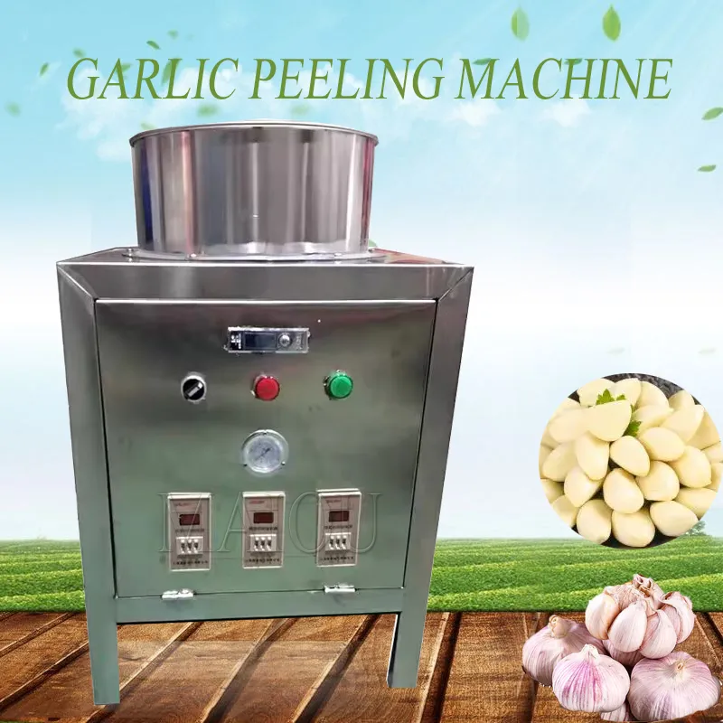 Garlic Peeling Machine - Color: Silver