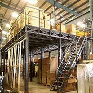 Mezzanine Floor - Structural Steel, Prefabricated Kit Form for Easy Installation | High Durability, 