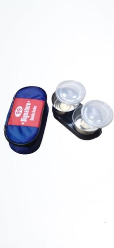Insulated Tiffin Set - 900 Ml Stainless Steel Containers, Soft Leak-Proof Design, Transparent and Bl