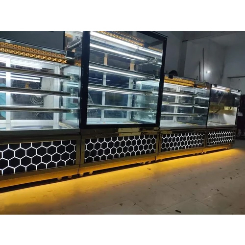 Glass Dry Fruit Counter - Color: Transparent