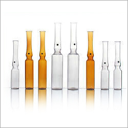Ampoules Glass - High-Grade Borosilicate, Elegant Clear Finish | Ideal for Precision Liquids and Lab