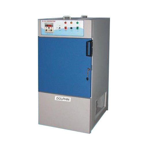 BOD Incubator - 100 Ltr Stainless Steel, 60 x 60 x 90 cm Dimensions | Digital PID Control, Auto Temp