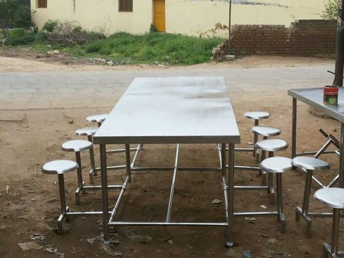 Stainless Steel Metal Mess Bench