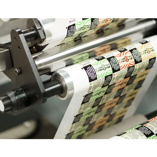Printed Sticker Labels - Color: White
