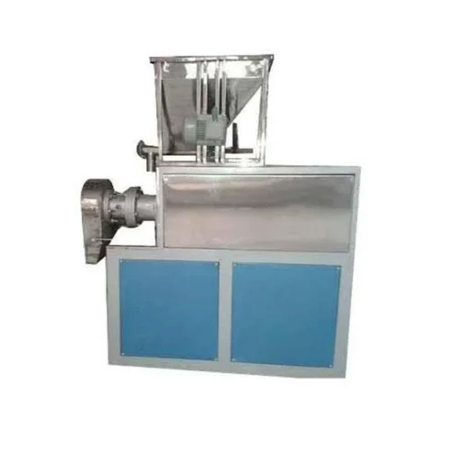 Corn Ring Snacks Food Extruder - Stainless Steel, Silver Color | Automatic Computerized Operation, M