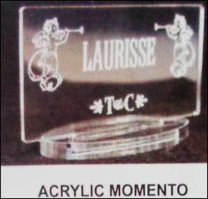 Acrylic Momento - High-Quality, Flawless Finish | Elegant Design, Eye-Catching Appearance, Highly De