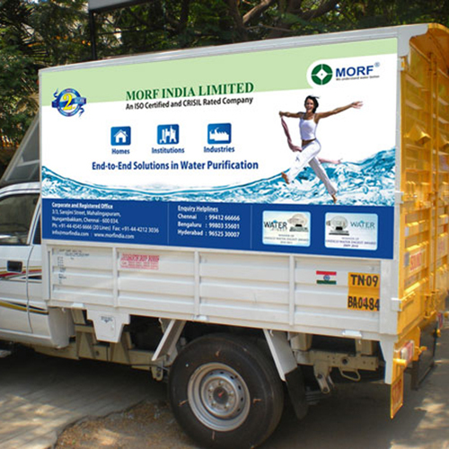 Customized Vehicle Branding Board - ACP Material, Any Size | Water Proof, Ideal for Advertisement