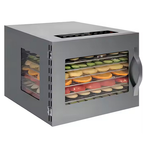 Food Dehydrator With Transparent Doo, Food Dehydration Machine, Food Dryer - Feature: Lower Energy C